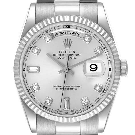 rolex white gold mens|white gold Rolex for men.